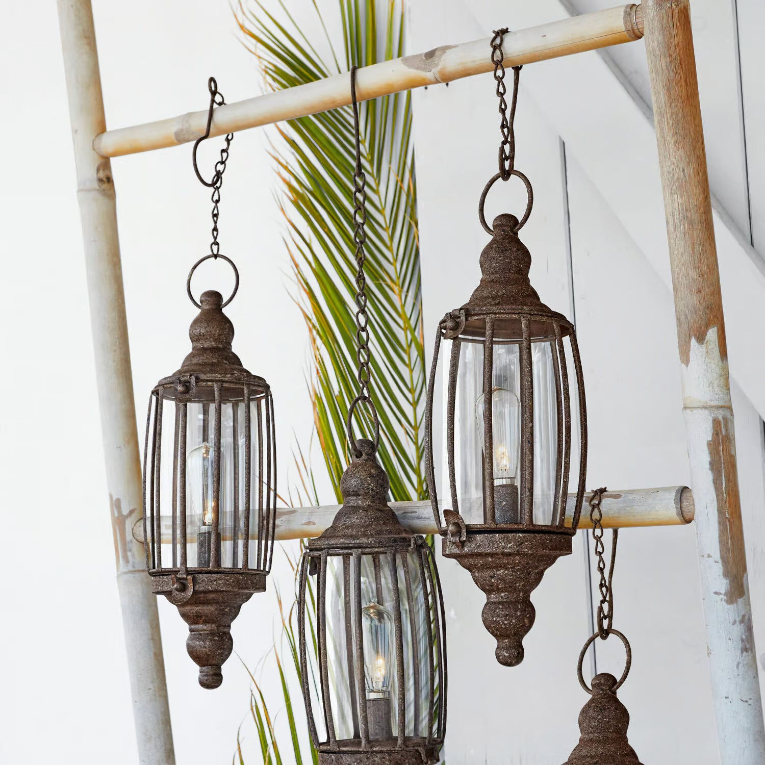 LED-Hängelaterne 2er Set Flavin