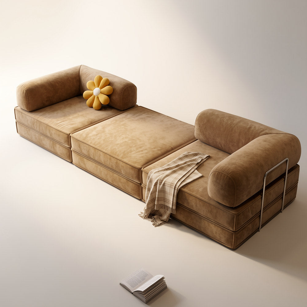 Factory Price Fabric Adjustable Living Room Sofa Bed China Foshan Modern Vacuum Compressed Sofa