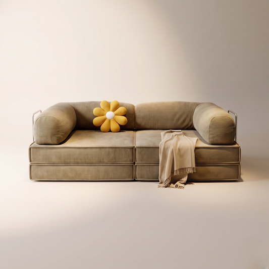 Factory Price Fabric Adjustable Living Room Sofa Bed China Foshan Modern Vacuum Compressed Sofa