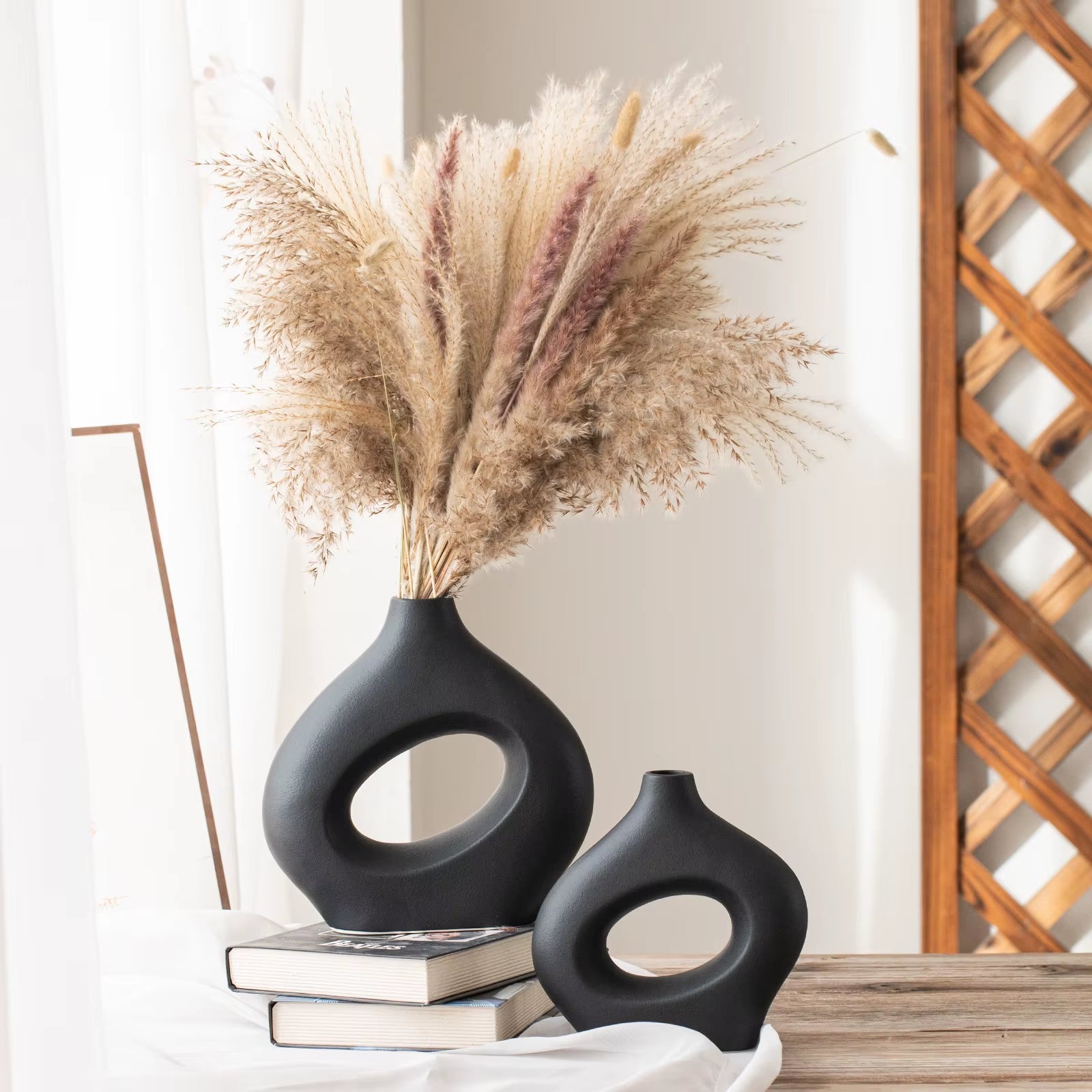 Vase Nordic Ceramic Vase Decoration Creative Soft Decorative Vase