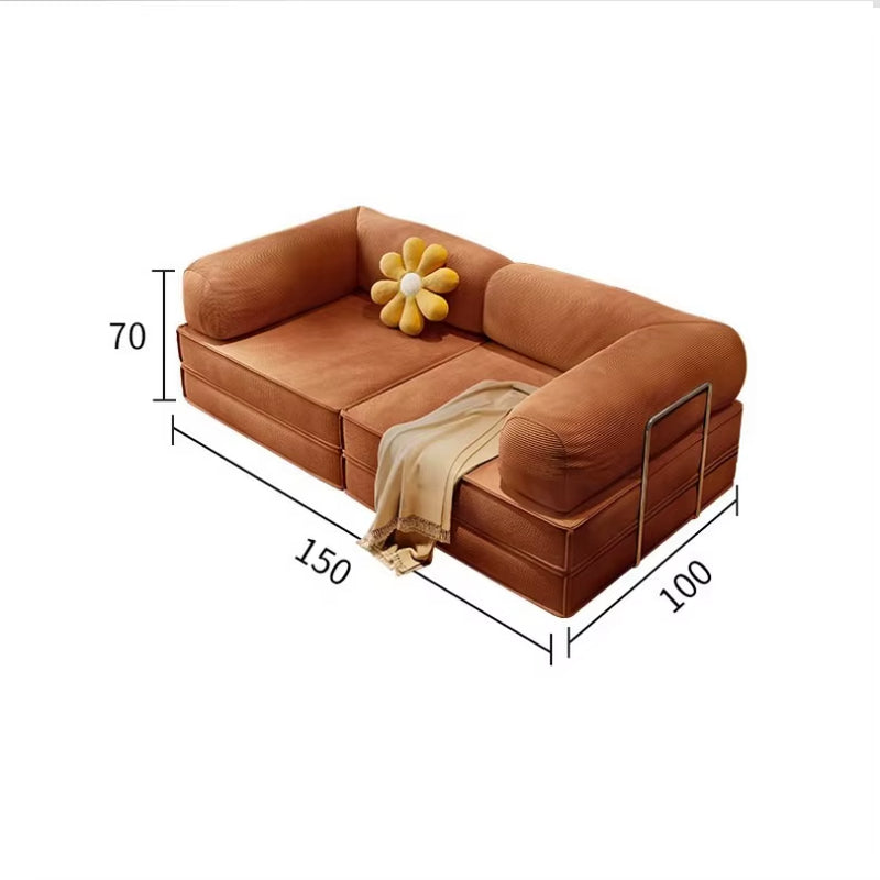 Factory Price Fabric Adjustable Living Room Sofa Bed China Foshan Modern Vacuum Compressed Sofa