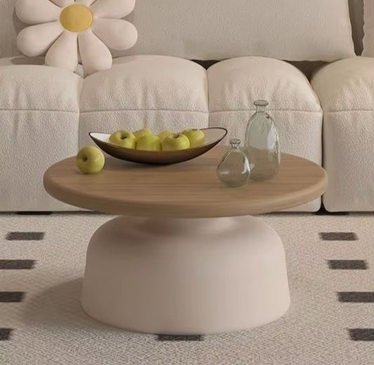 Decorative Hot Sale Wood Coffee Table for Home Office Dining Simple Design round Wooden Coffee Table Modern Wooden Coffee Table