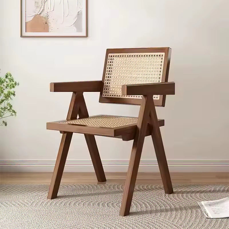Verano Rattan Esszimmerstuhl | Massivholz & Nordic Design