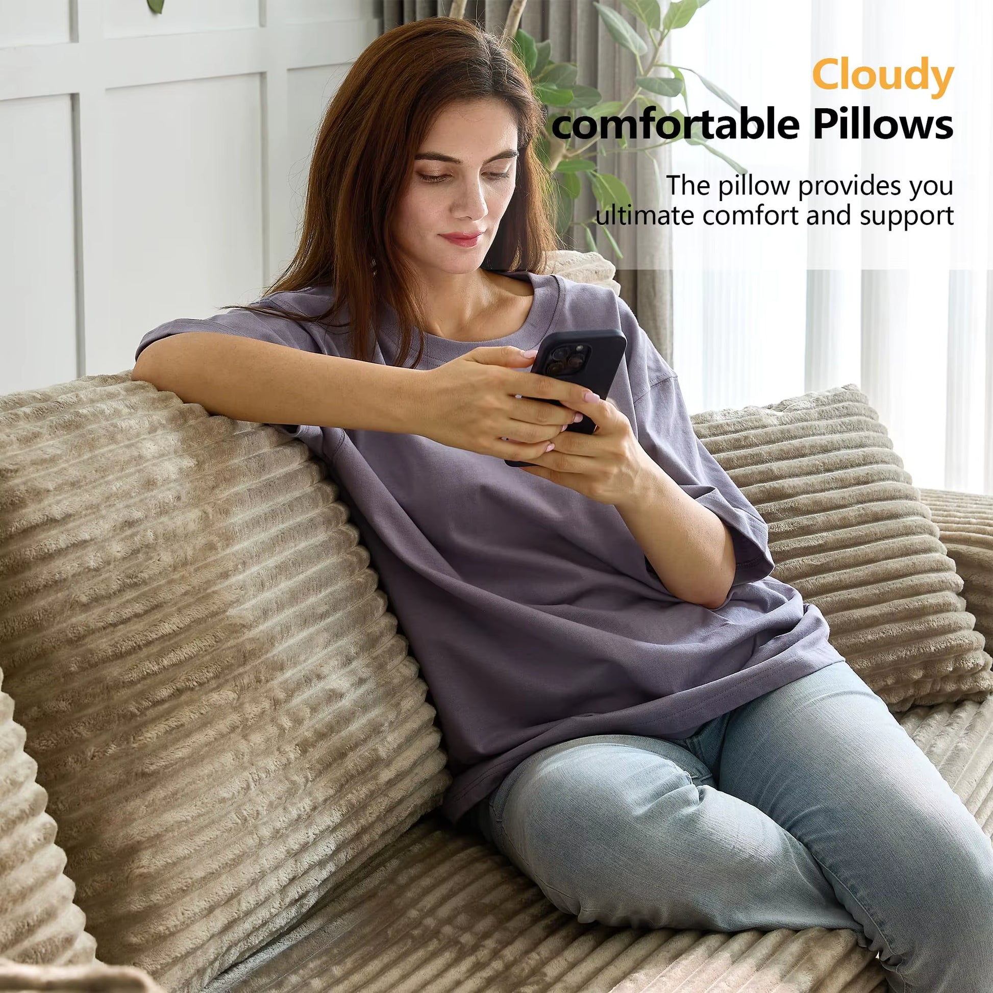 Vacuum Compressed Living Room Sofa Box Packaging Modern Furniture Set Wholesale L Shape Convertible Sectional Couch Bed