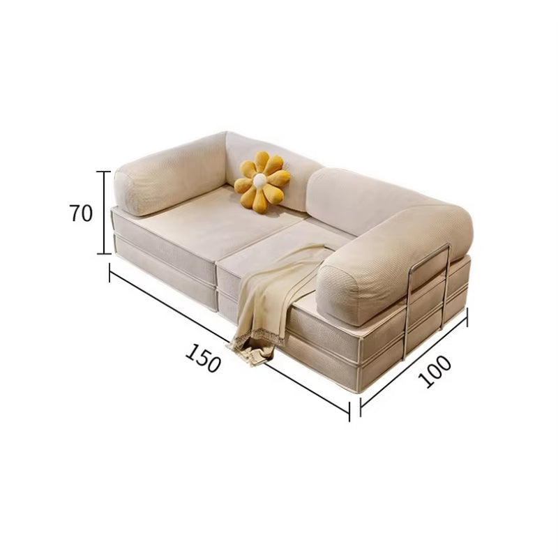 Factory Price Fabric Adjustable Living Room Sofa Bed China Foshan Modern Vacuum Compressed Sofa