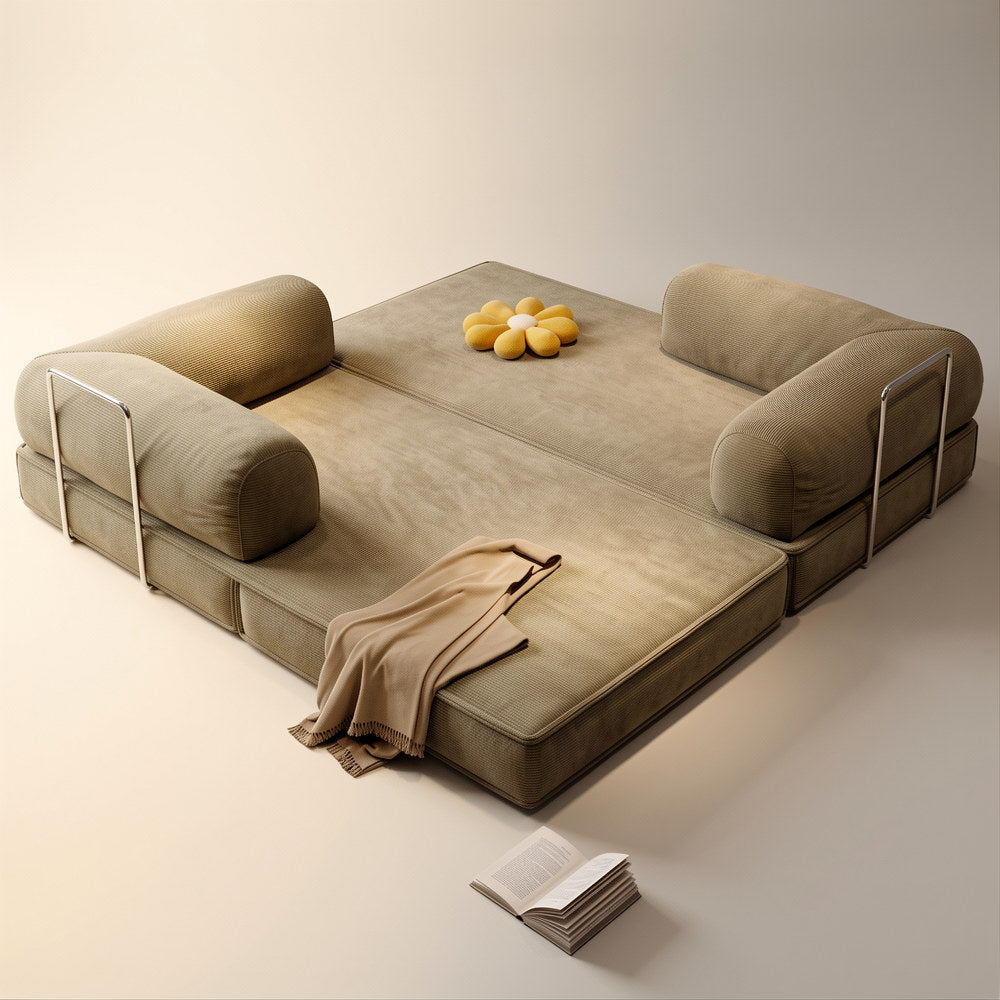 Factory Price Fabric Adjustable Living Room Sofa Bed China Foshan Modern Vacuum Compressed Sofa